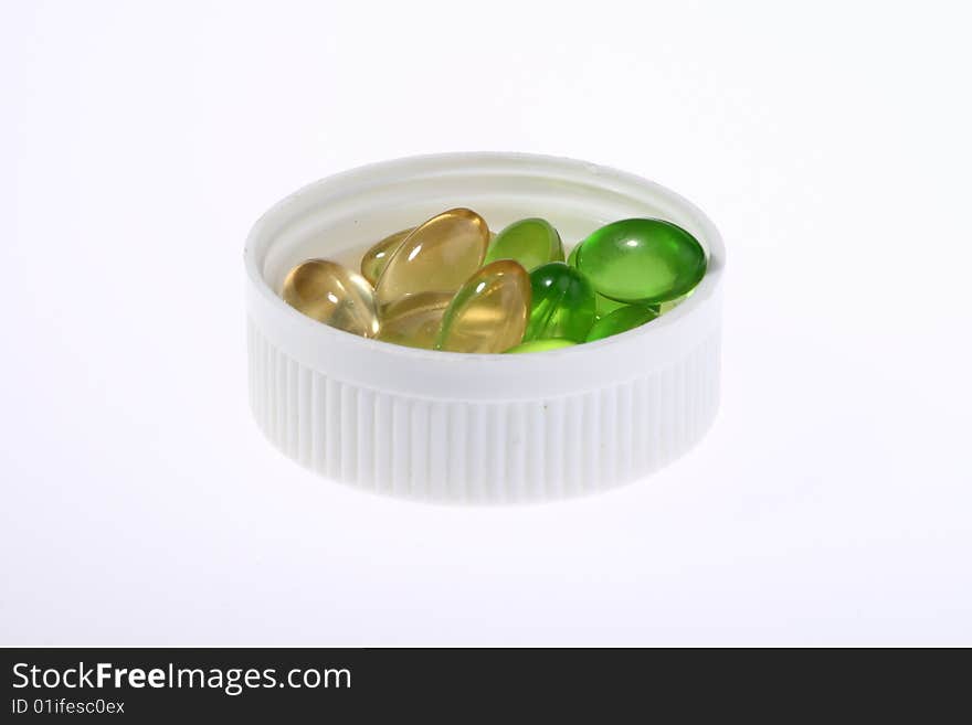 Aloe capsule and vitamin E. Aloe capsule and vitamin E