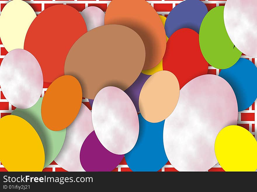 Color easter eggs