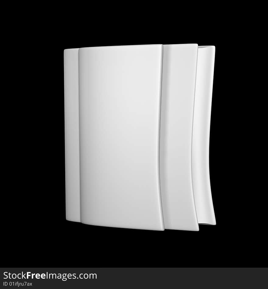 Book icon design isolated on black background