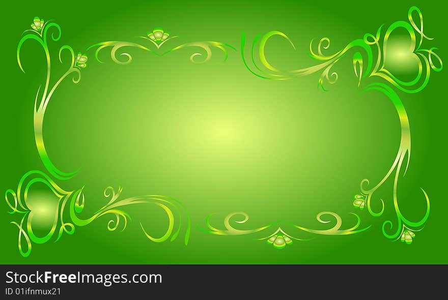 Beautiful abstract flower background for design