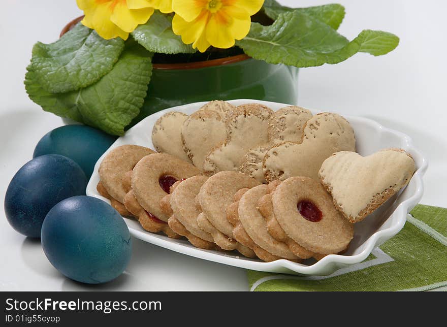 Fresh tea cookies