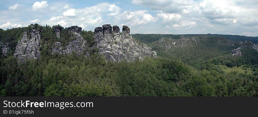 Panorama -Saxony Swiss