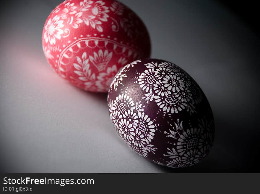 Two eggs for Easter - Easter holidays