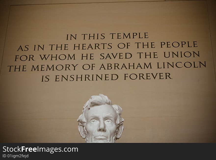 Abraham Lincoln memorial - Washington DC 2008