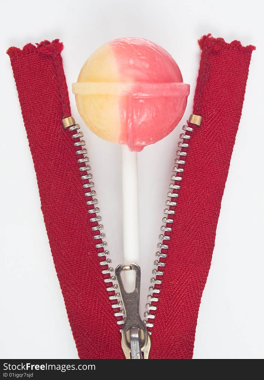 Zipper squeeze sweet candy consumption