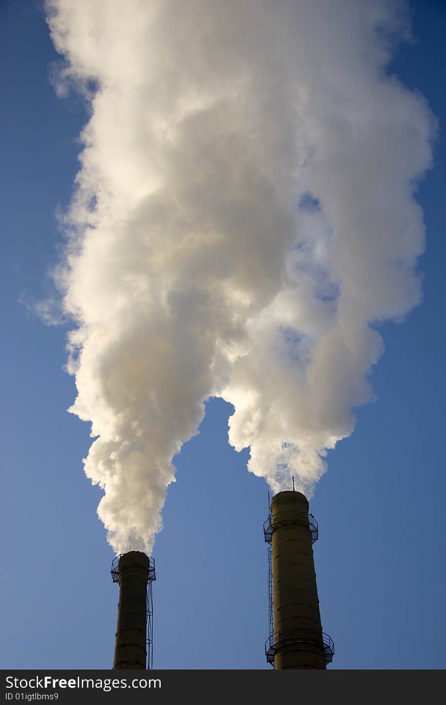 Smoke From A Pipe.