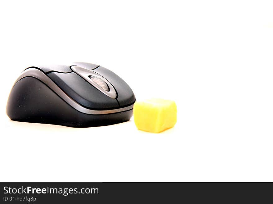 Mouse with cheese