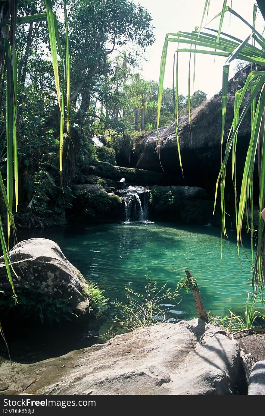 Natural Swimming Pool,Madagascar