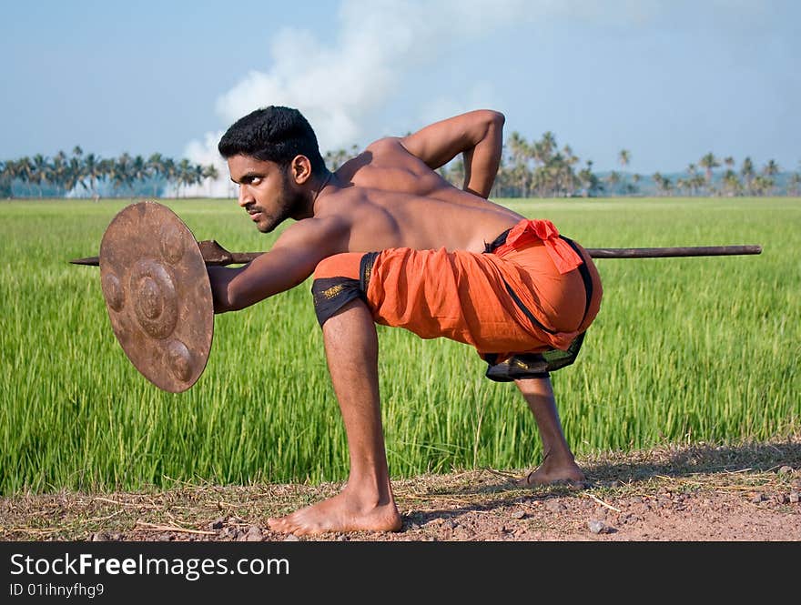 Kalarippayat, indian ancient martial art of Kerala. Kalarippayat, indian ancient martial art of Kerala