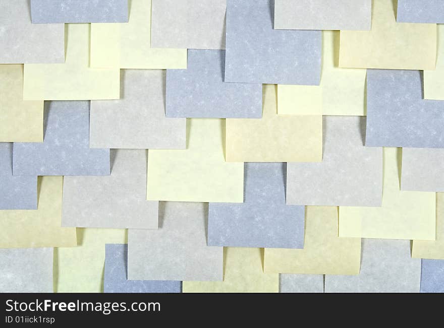 Background of multi-colored sticky notes. Background of multi-colored sticky notes.