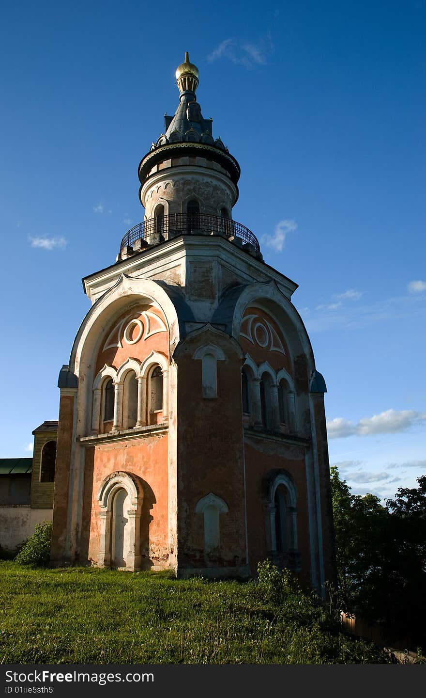 The thrown Christian monastery