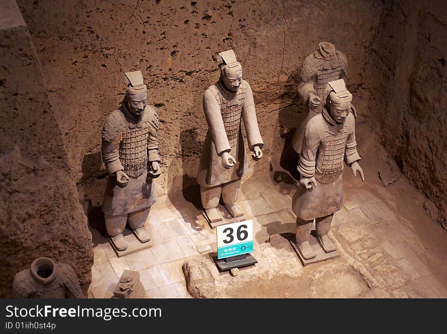 China/Xian:Terracotta Warriors And Horses