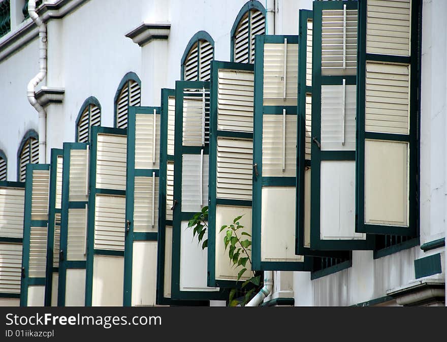 Singapore: Telok Ayer House in Chinatown