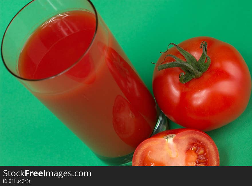 Tomatoes and tomato juice