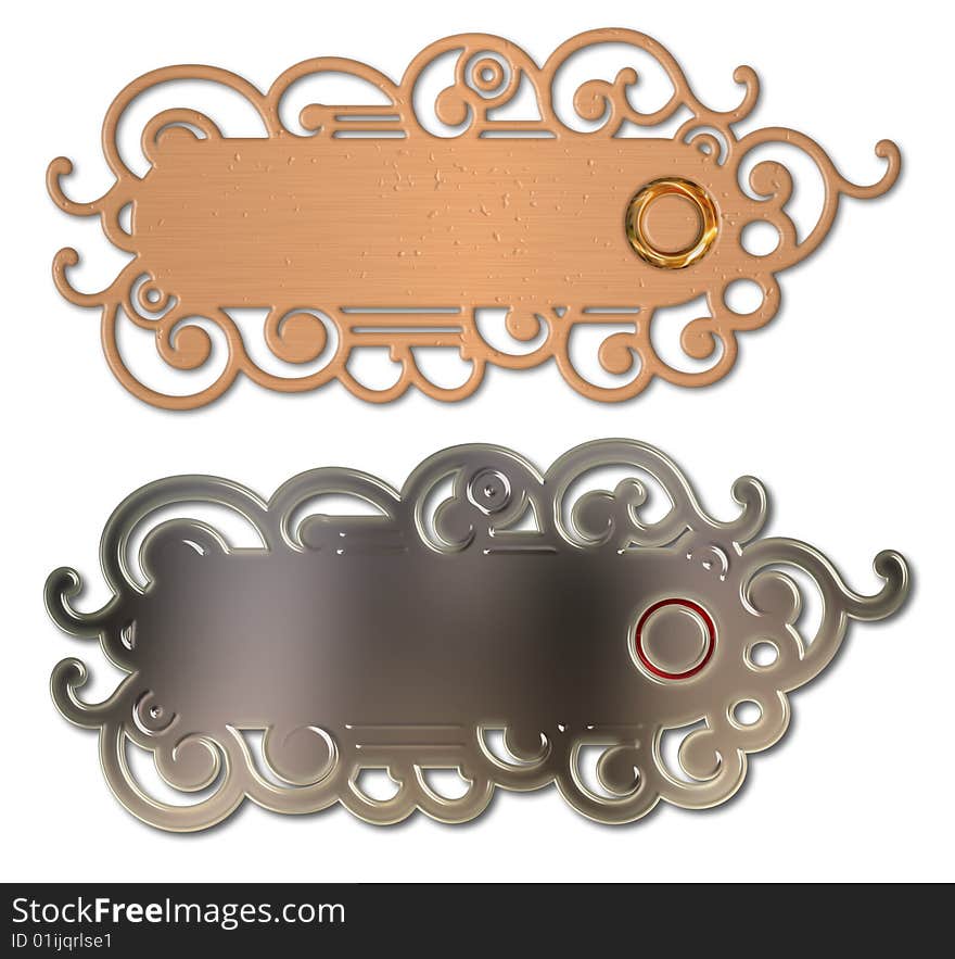 Decorative Door Bell Plaques