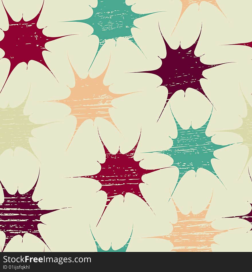 Abstract colored grunge seamless background pattern. Abstract colored grunge seamless background pattern