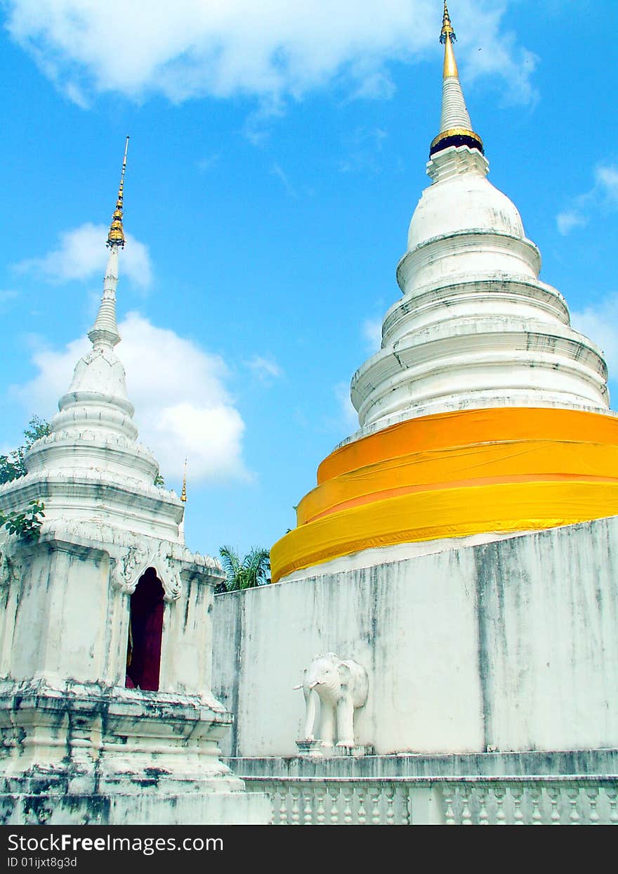 Wat Phra Singh in Thai city of Chiang Mai