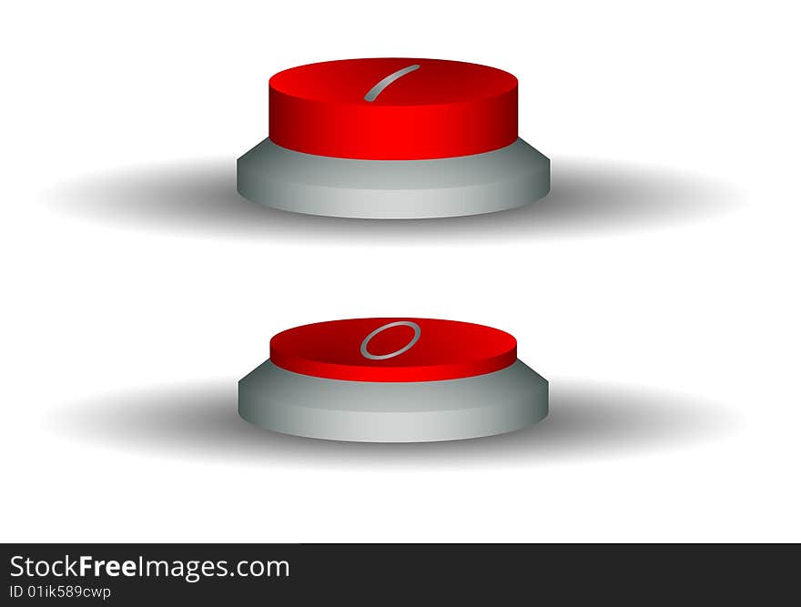 Two red buttons