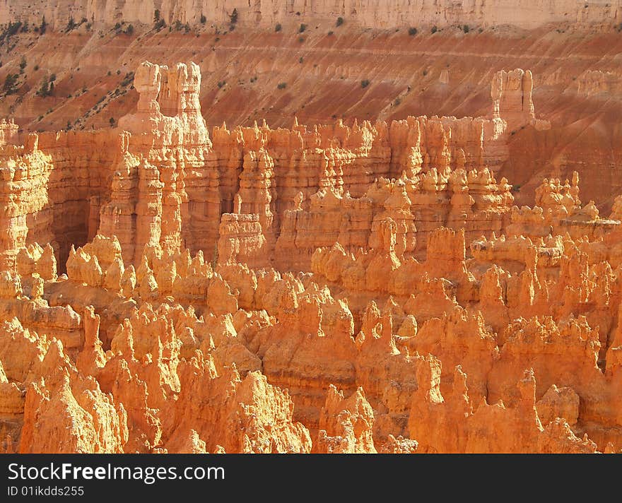 Bryce Canyon from rim in Bryce Canyon National Park, Utah, USA. Bryce Canyon from rim in Bryce Canyon National Park, Utah, USA.