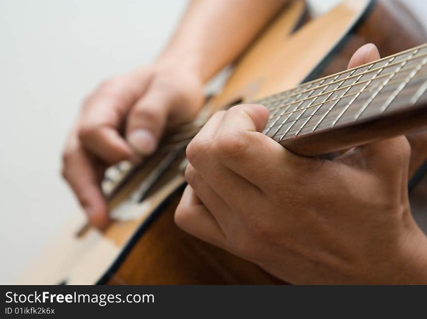 Playing the Guitar