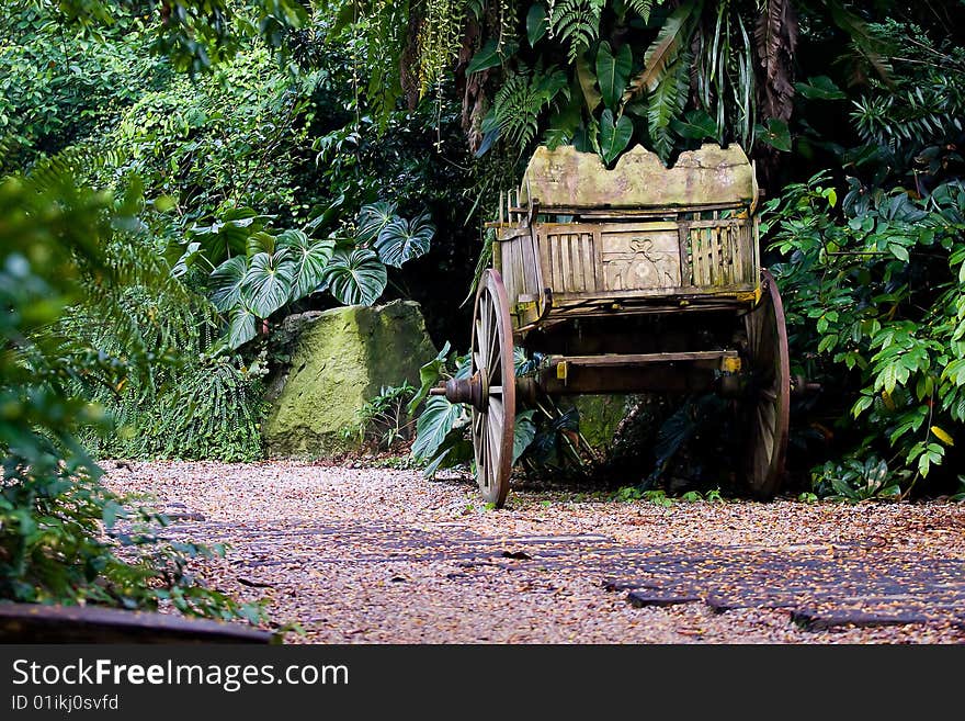 Old Wooden Cart