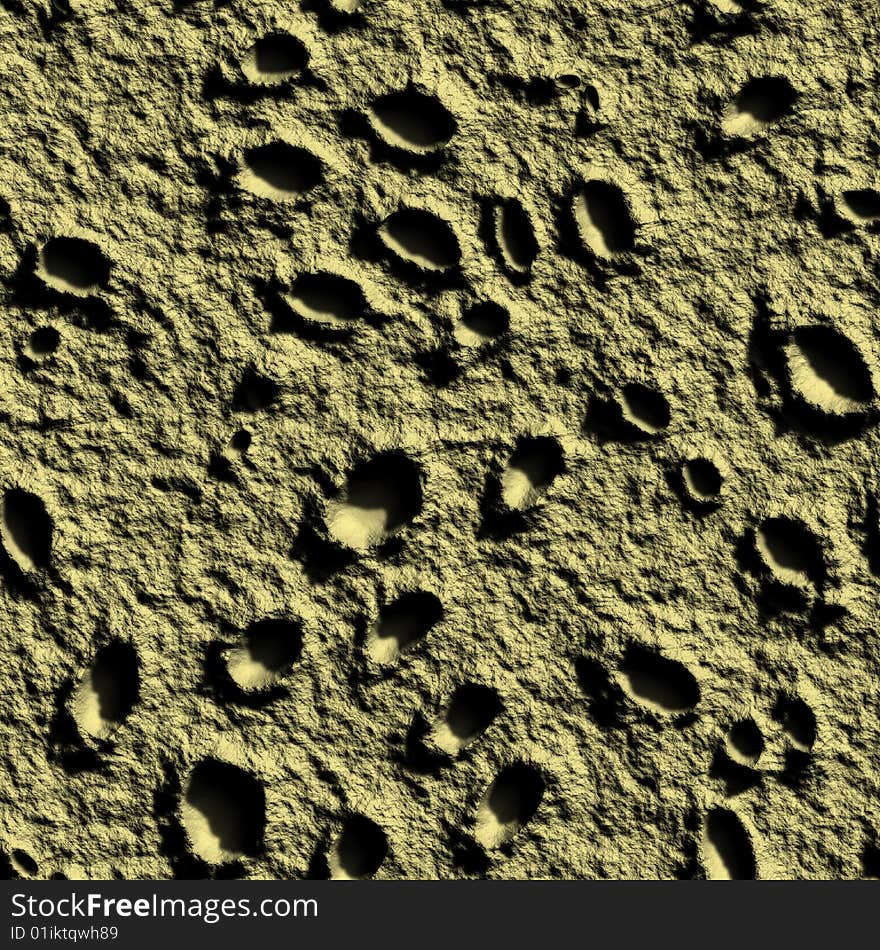 Moon surface