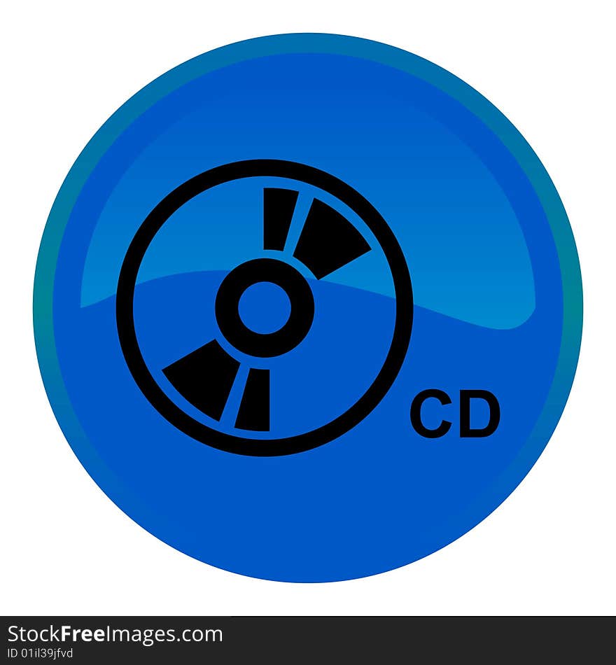 Compact disc web button