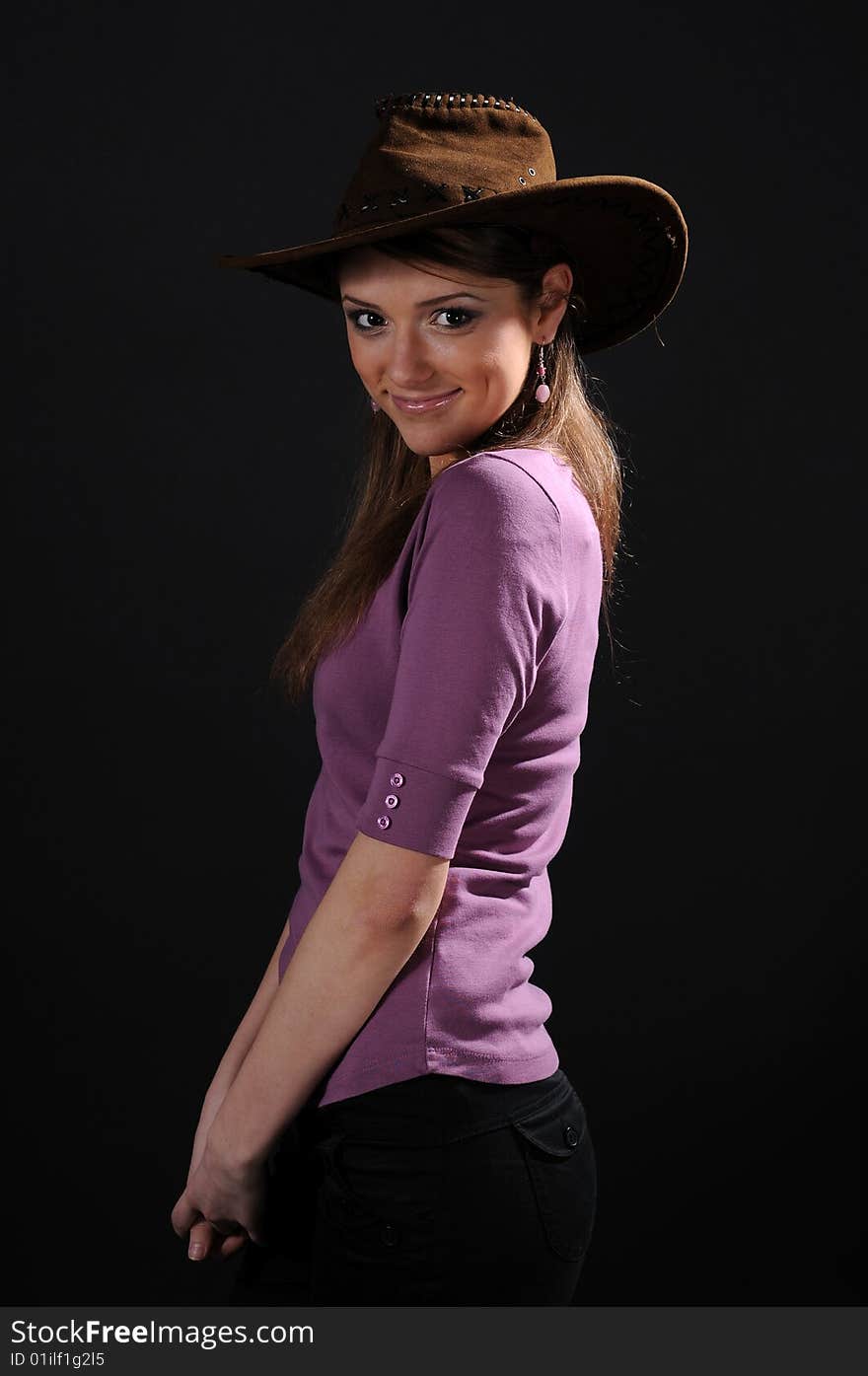 Pretty cowgirl