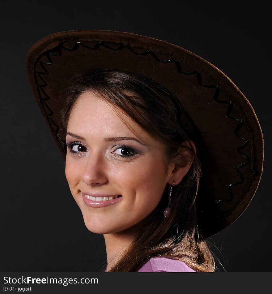 Pretty cowgirl