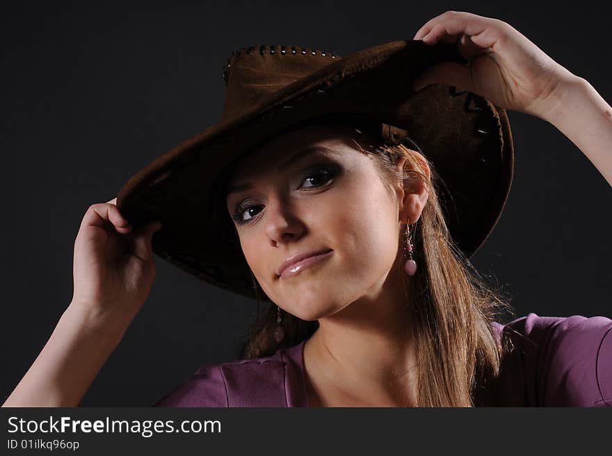 Pretty cowgirl