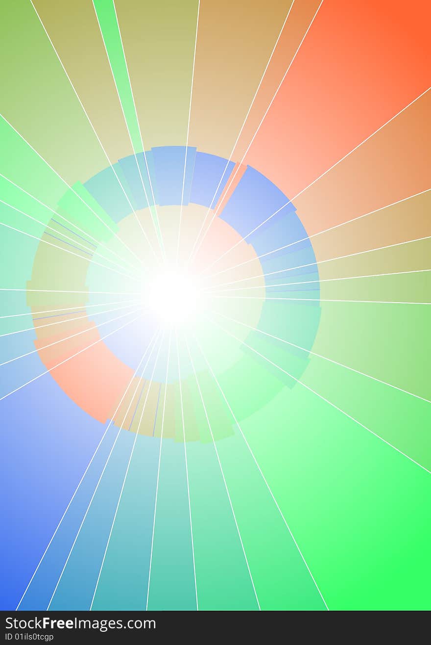 Color prism for your background. Color prism for your background