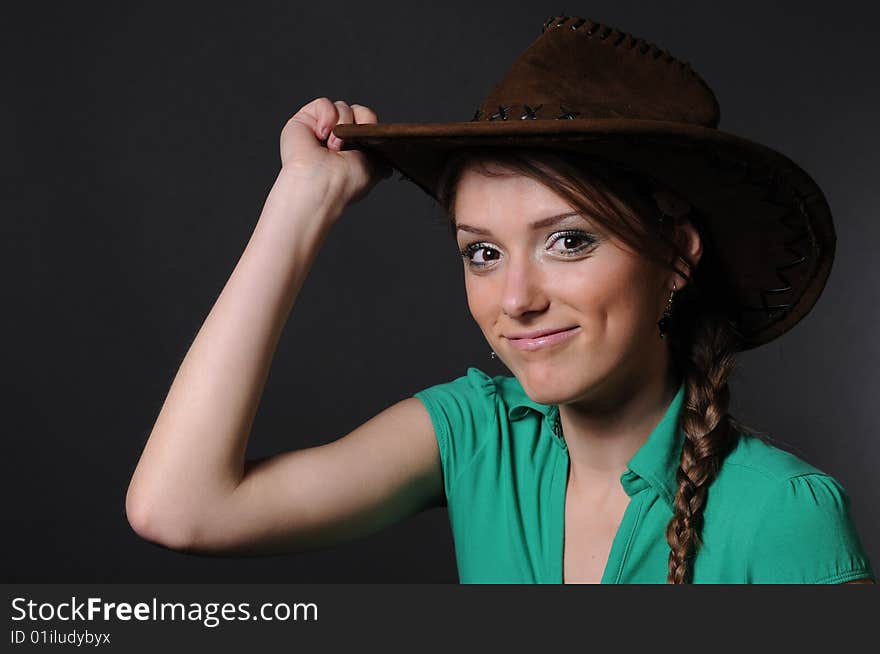 Pretty cowgirl