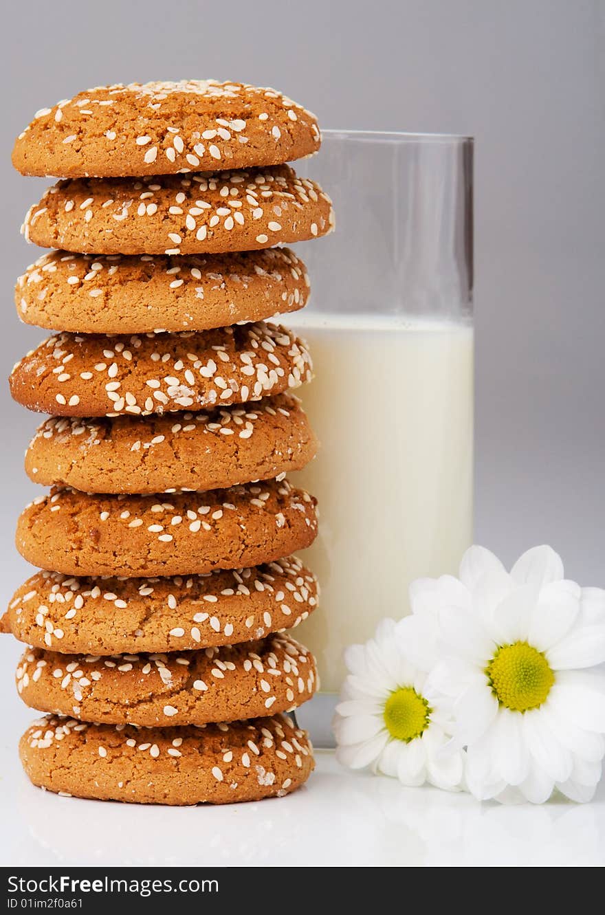 Cookies and milk