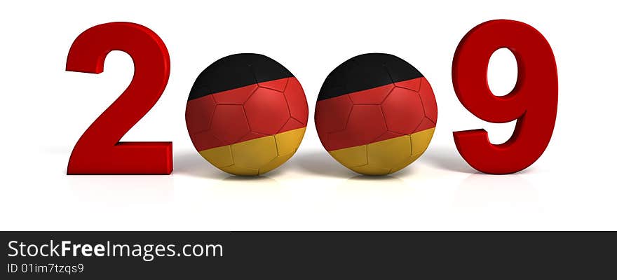 Germany soccer ball