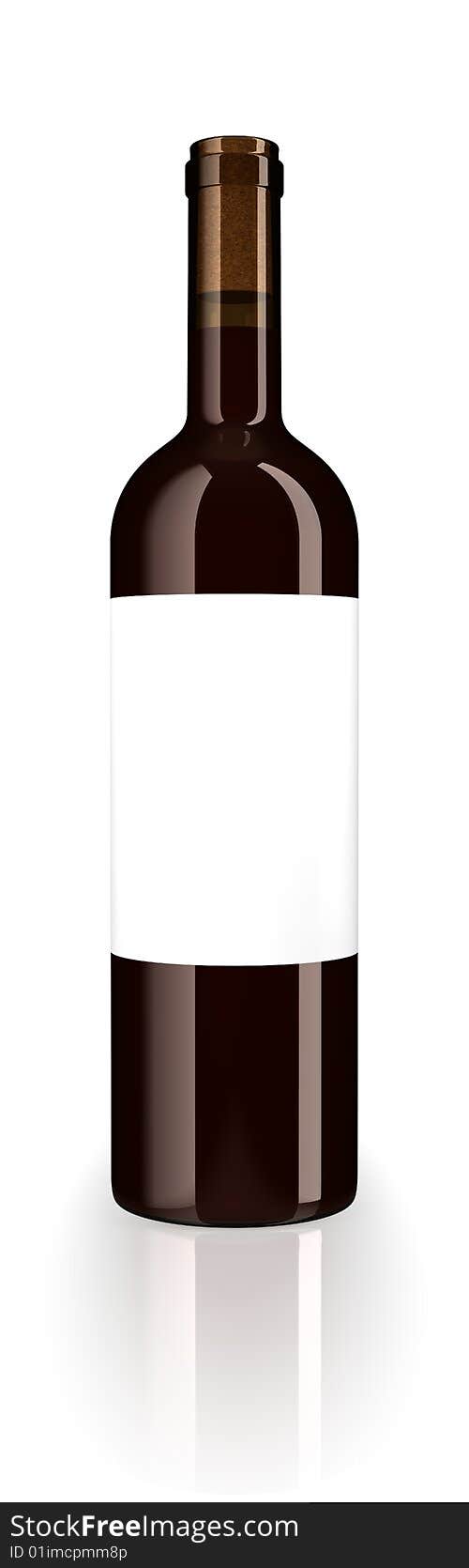 Bottle Red Wine