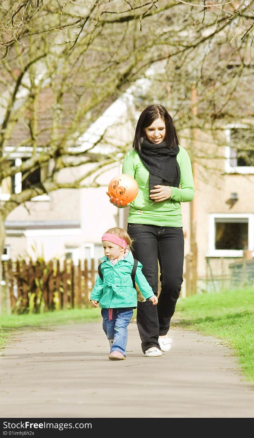 Mum with daughter