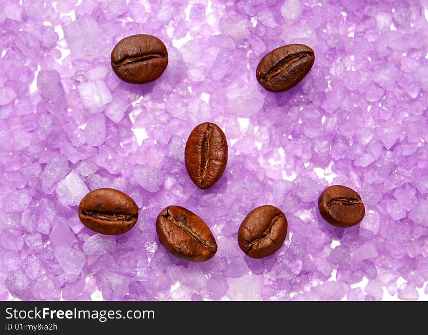 Physiognomy from coffee grains.