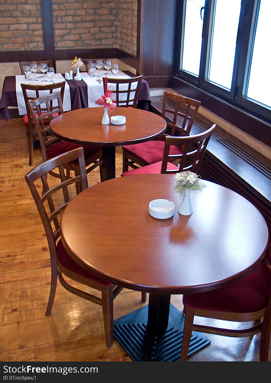 Tables In Italian Restaurant