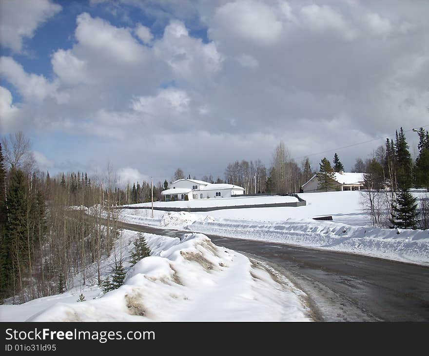 Winter Country Scenic