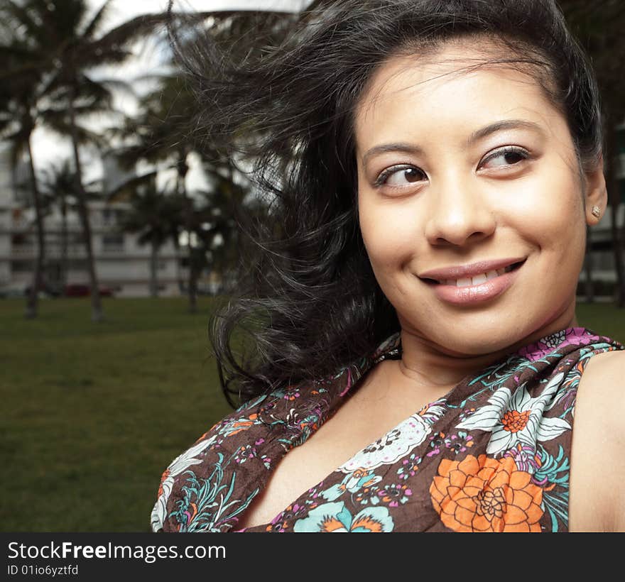 Headshot of a young woman