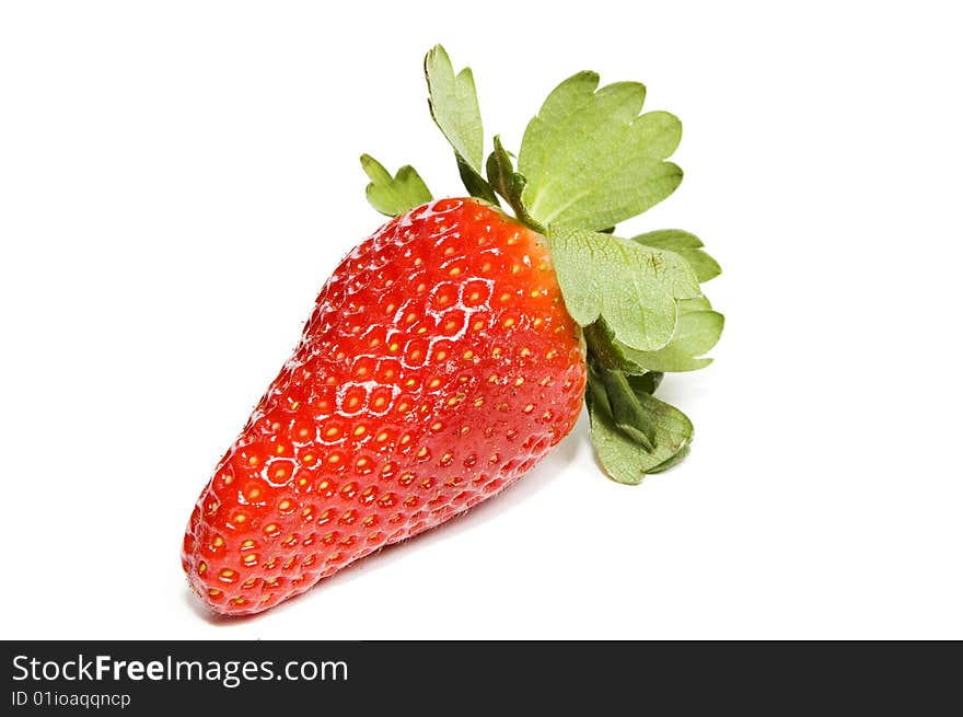 Strawberry isolated on white