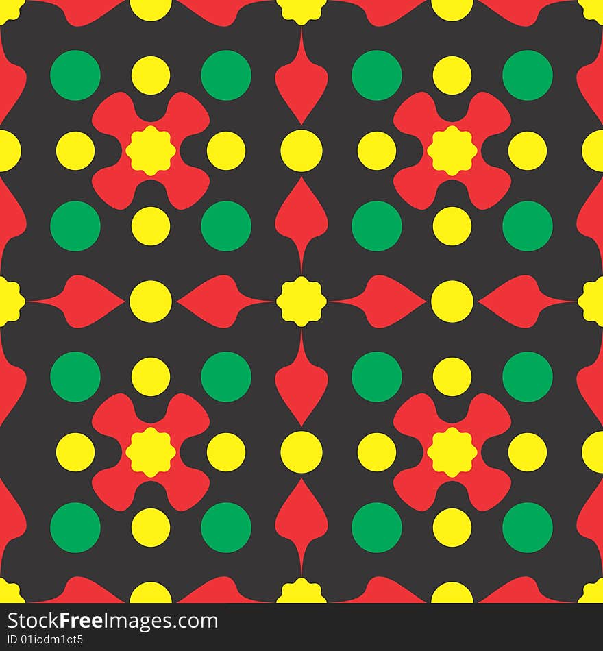 Abstract Seamless Repeat Pattern