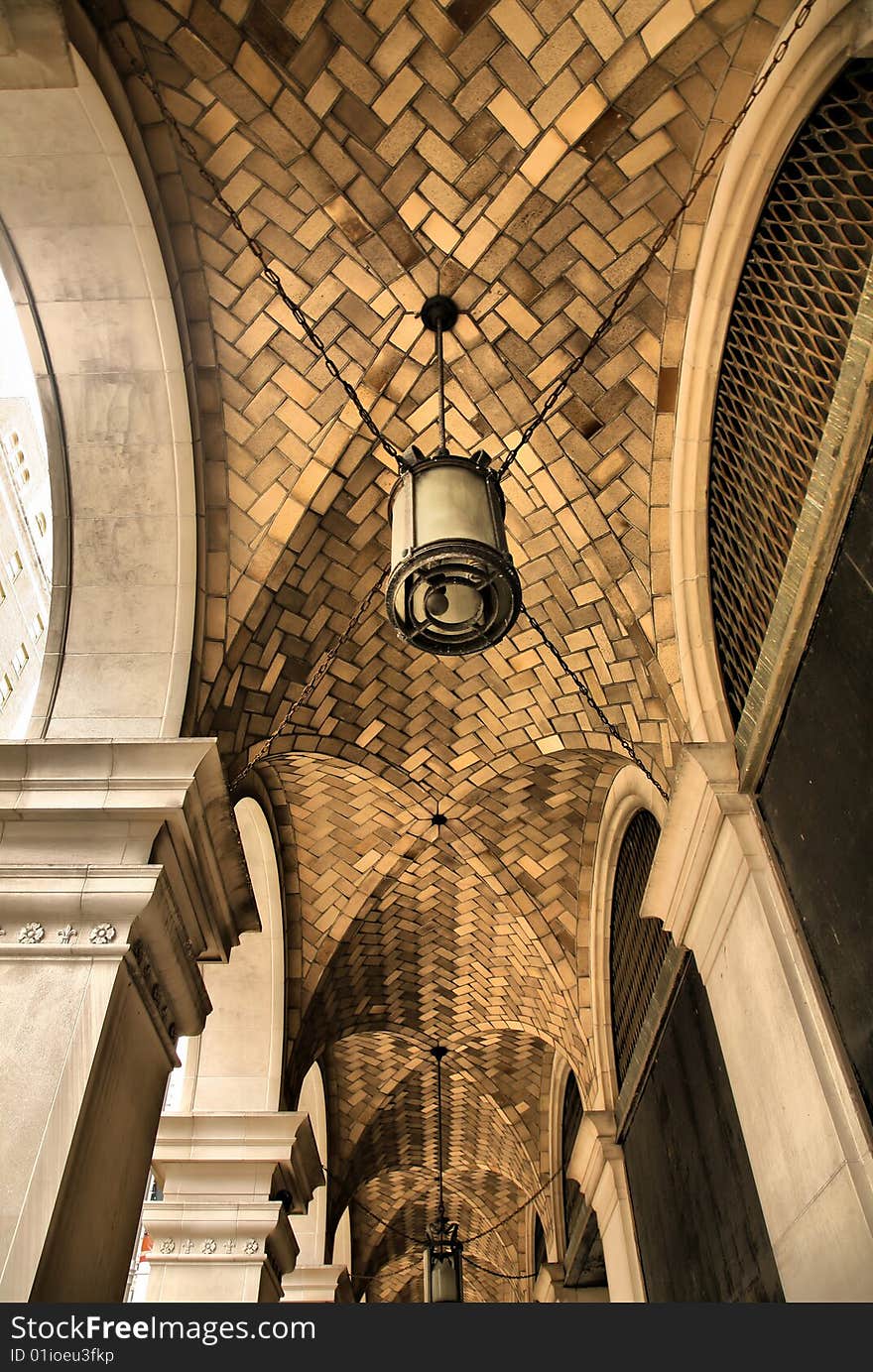 Cathedral Stone Brick Arches