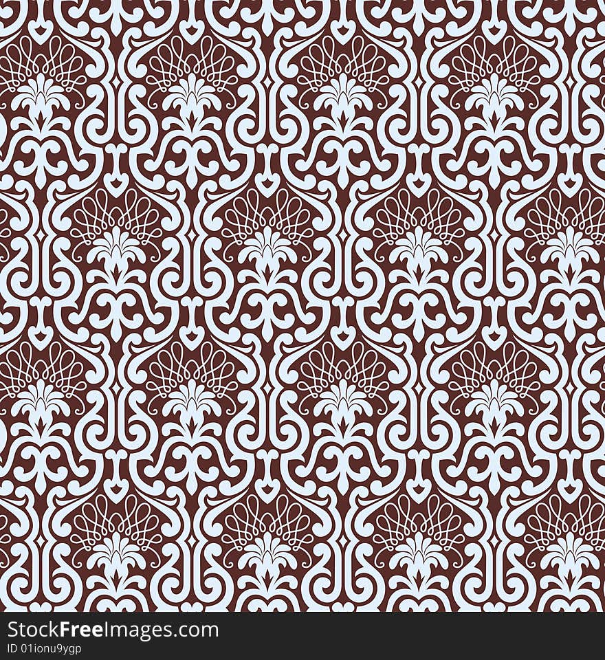 Seamless background from a floral ornament, Fashionable modern wallpaper or textile. Seamless background from a floral ornament, Fashionable modern wallpaper or textile