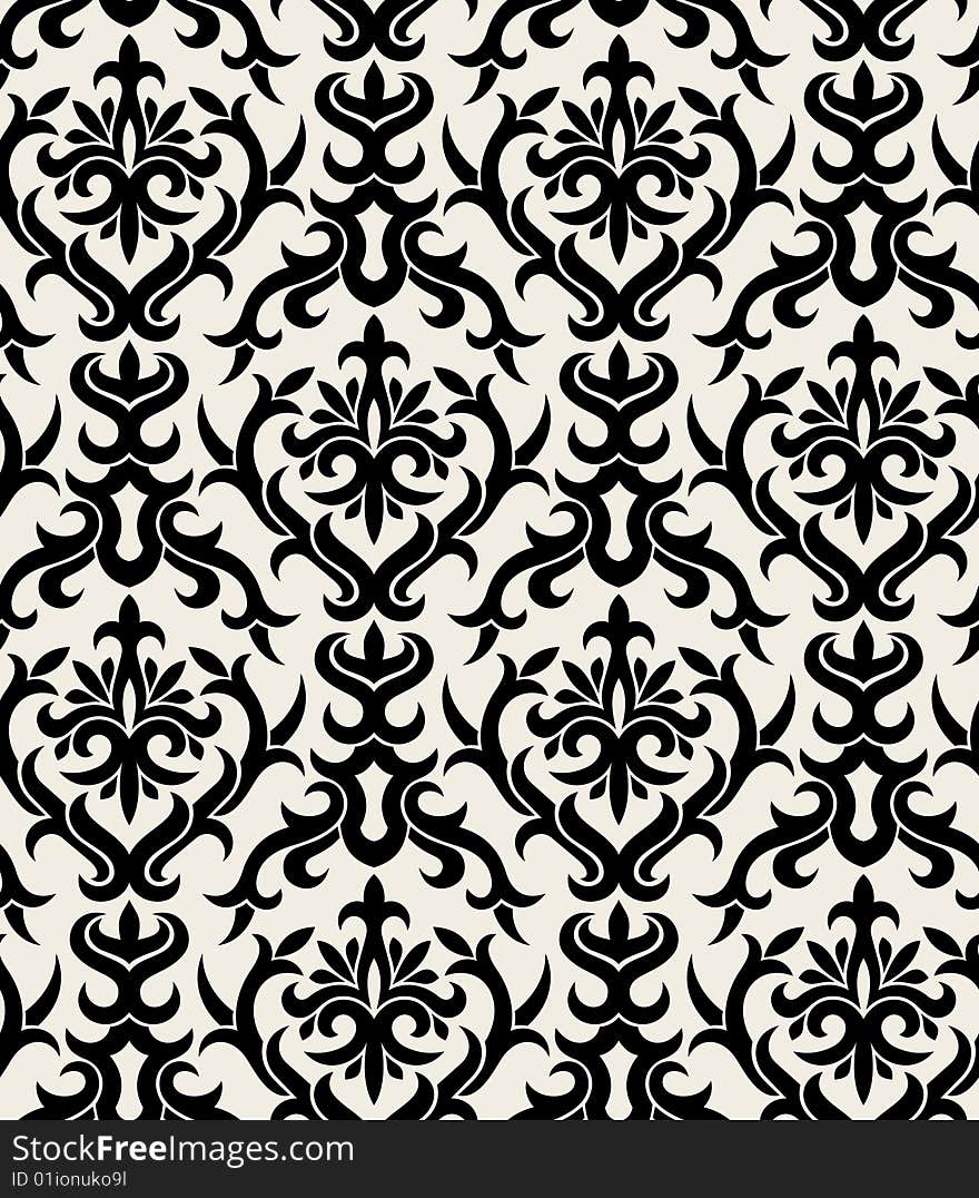 Seamless background from a floral ornament, Fashionable modern wallpaper or textile. Seamless background from a floral ornament, Fashionable modern wallpaper or textile