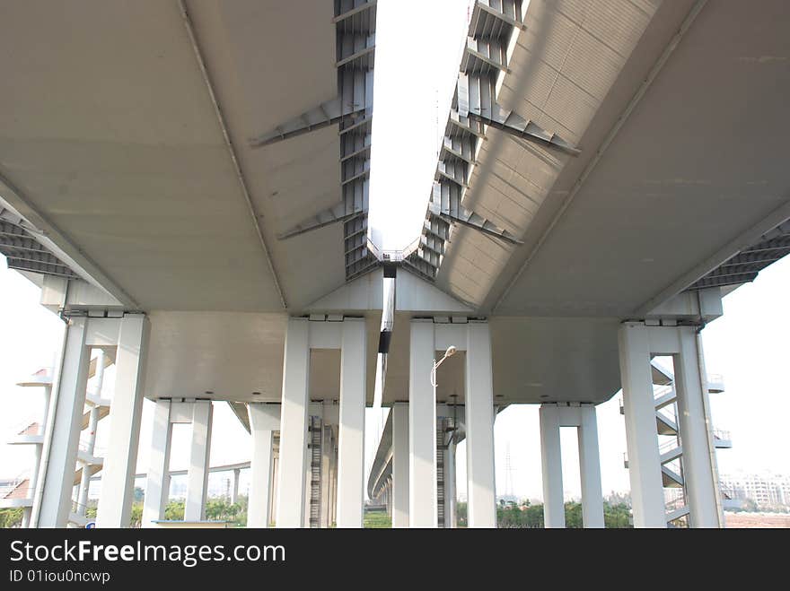 The Bridge Columns And Bottom