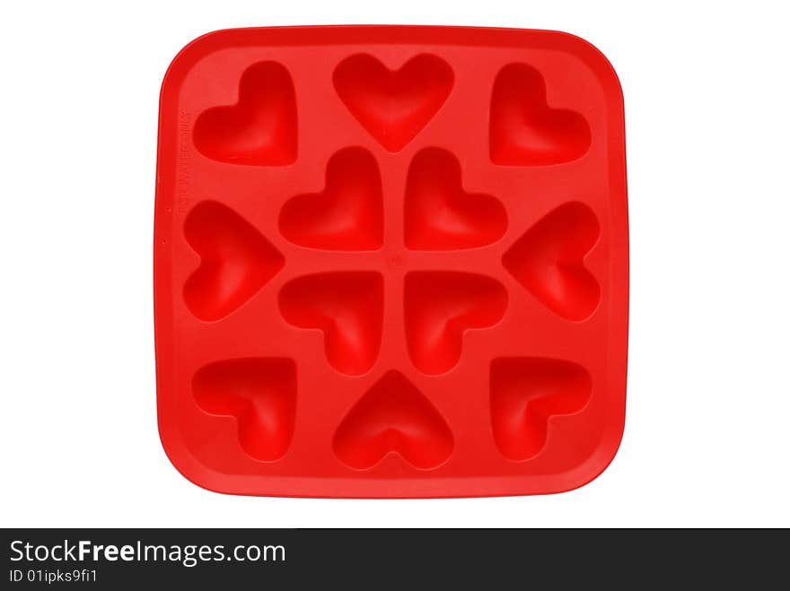 Heart shaped ice holder