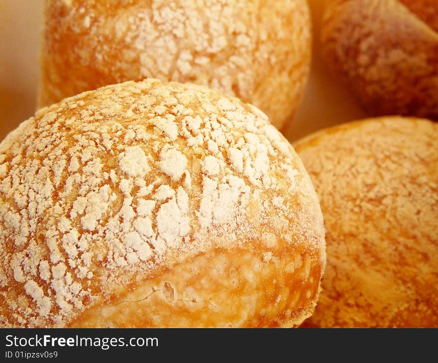 Fresh bread laying on the table. Fresh bread laying on the table