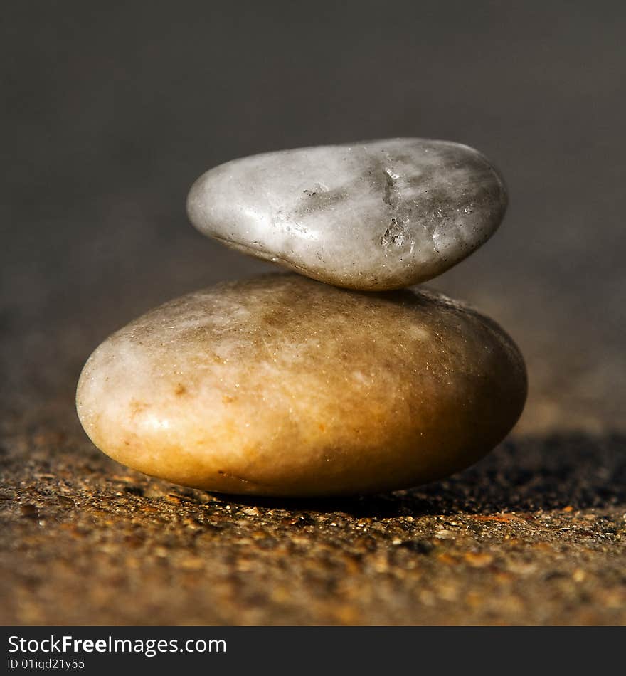 Stones at Sunset