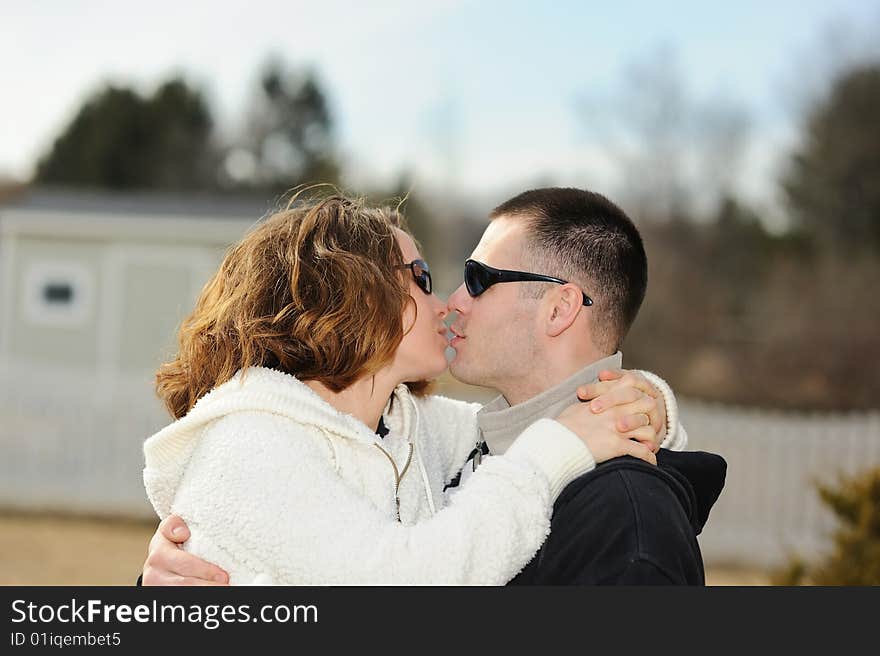 Kissing Couple